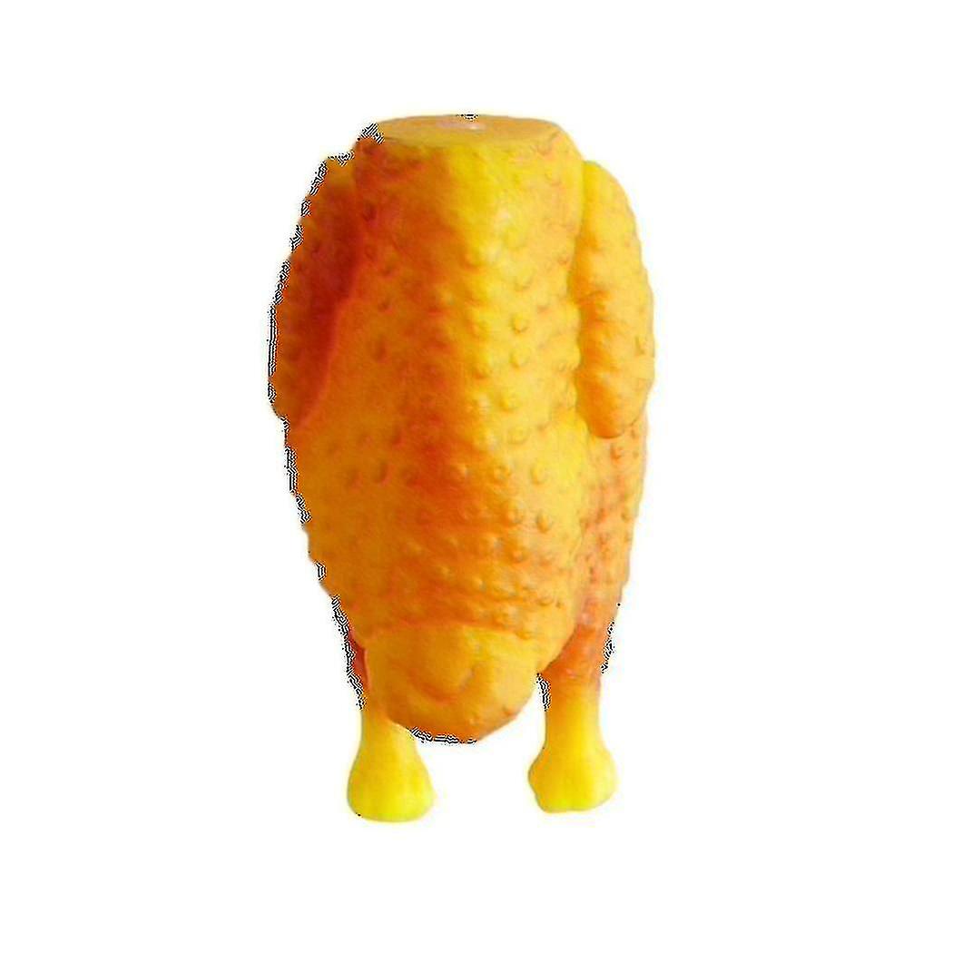 Dog Silicone Roasted Chicken Tooth-resistant Interactive Biting Toys