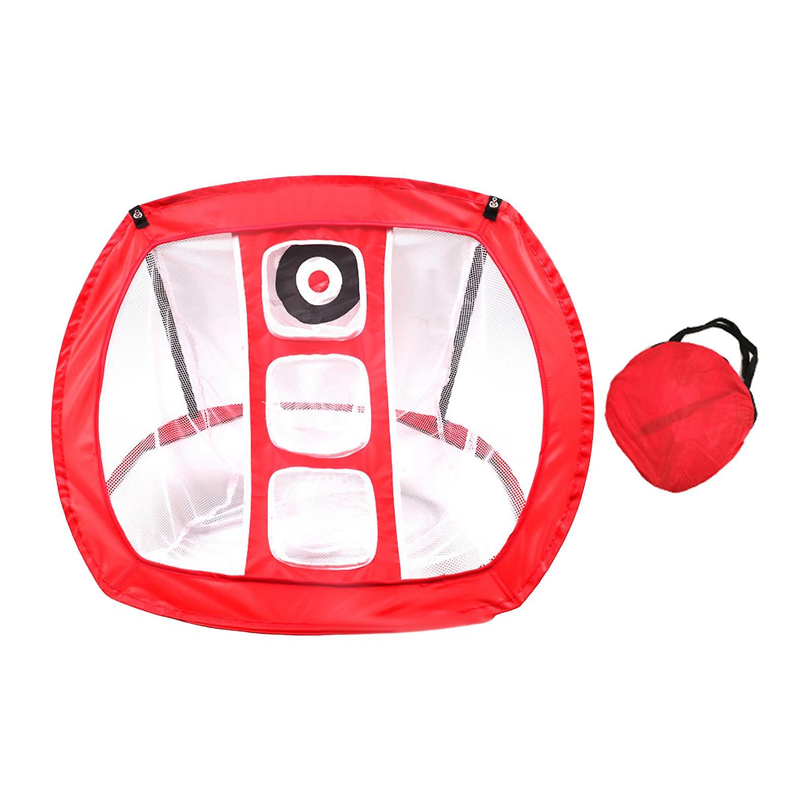 Golf Chipping Net Foldable Golf Net Golf Training Net Golf Practice Net Red