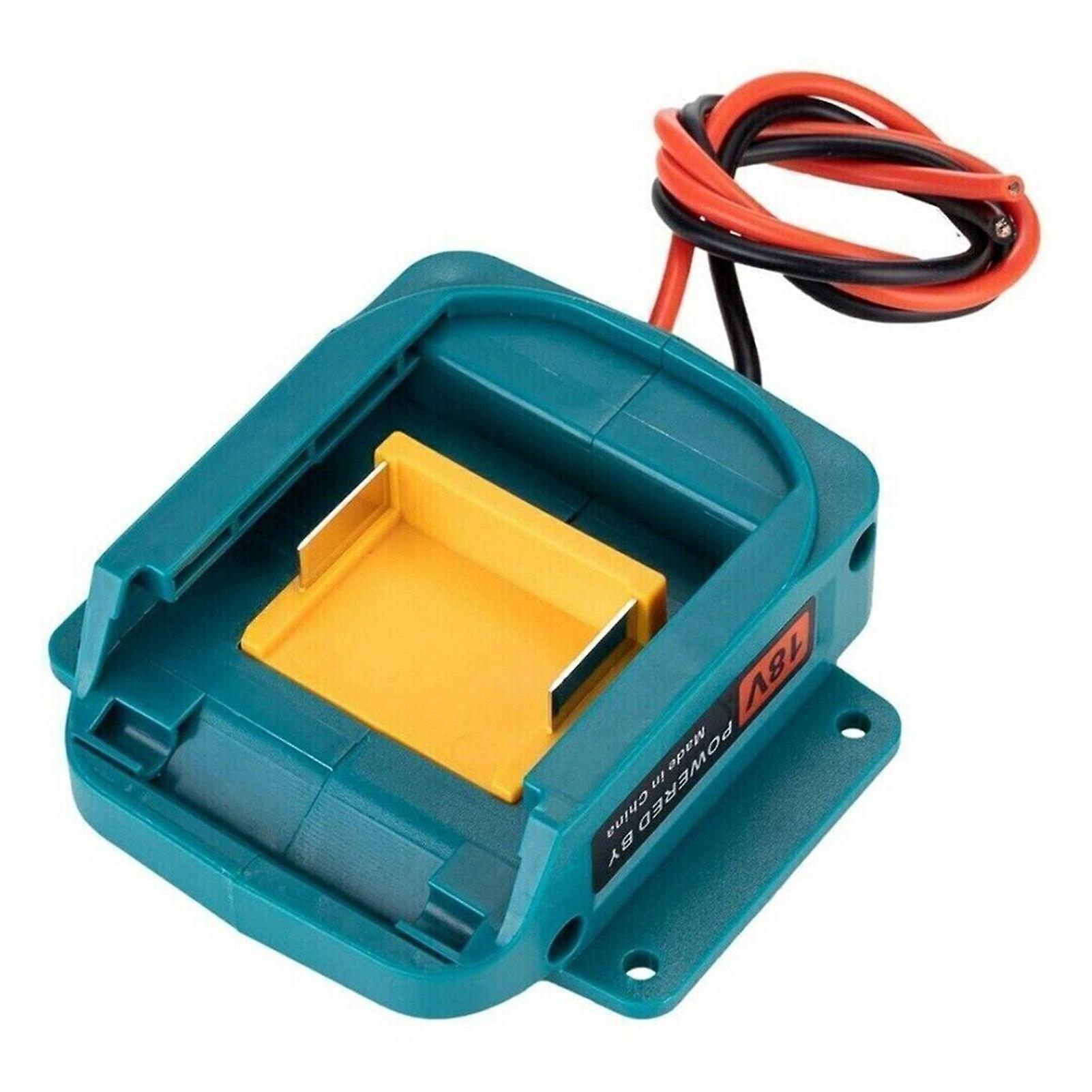 Battery Output Adapter with Wire Multifunctional Storage Accessories for Workbench Garage