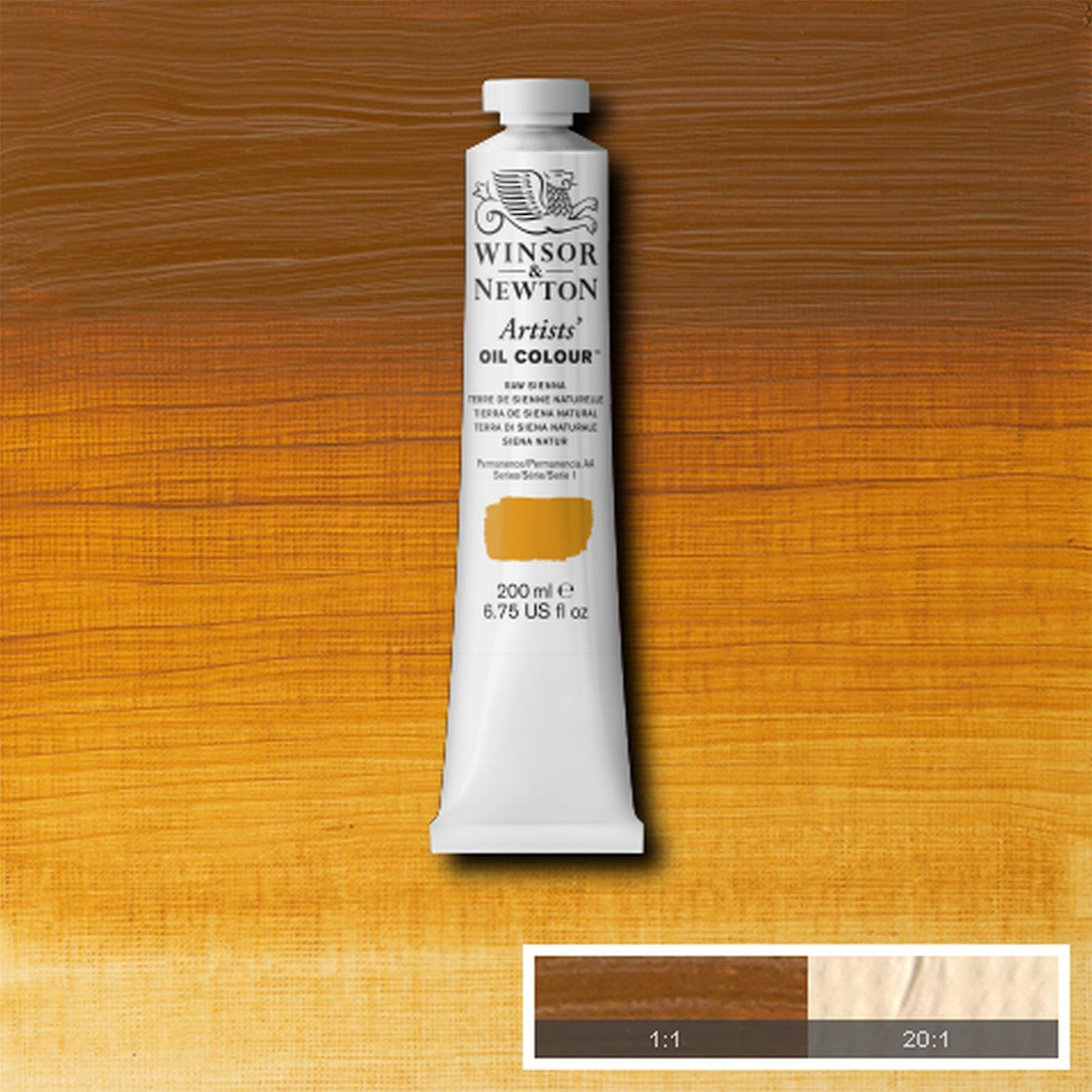 Winsor & Newton Artists' Oil Colour - Raw Sienna - 200ml