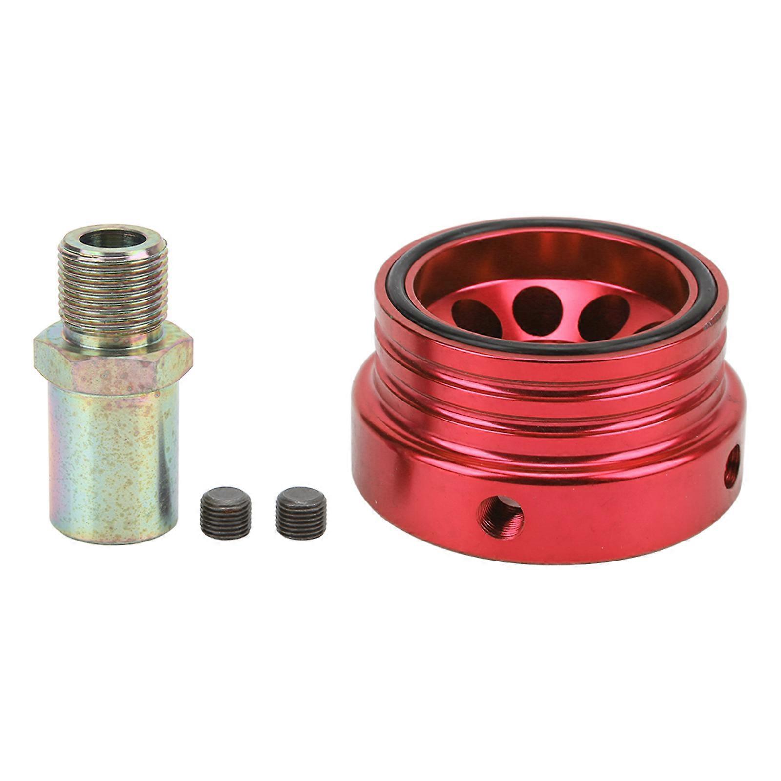 Professional Oil Filter Plate Adapter Car Accessory for GT86 2017+ (Red)