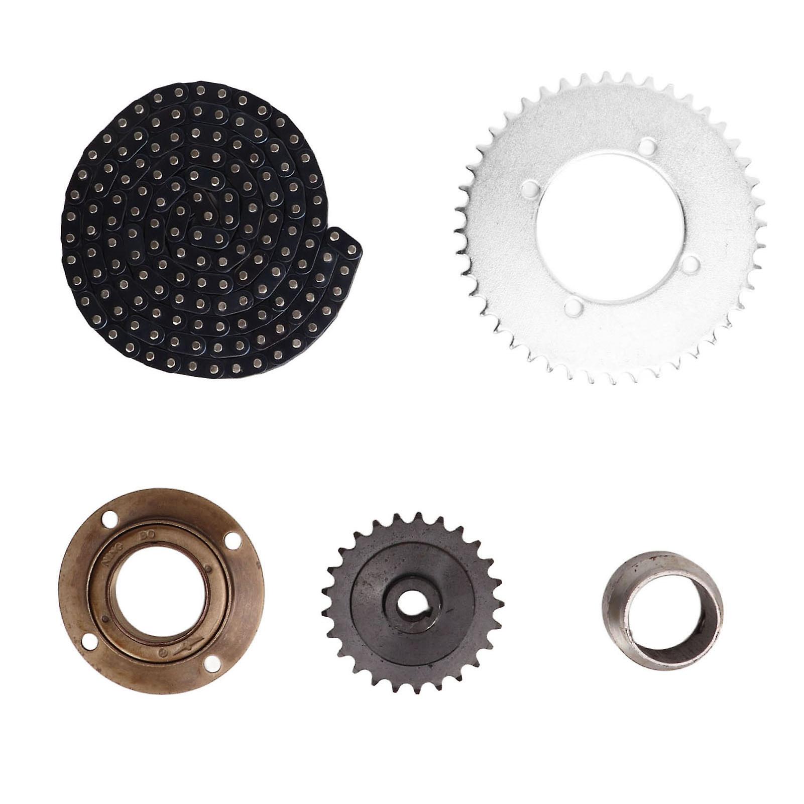 Qukaim T8F44T Tooth Dirve Sprocket Cog Bike Lock Cable, 4.9ft Matte Black Steel Rope Coiled Cable Lock with Mounting Bracket, 2 Keys, PVC Thick,