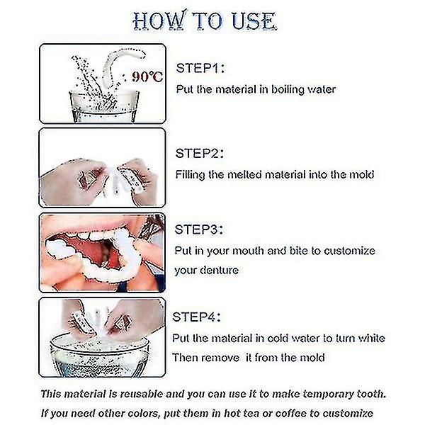Comfort Fit Flex Whitening Denture Braces