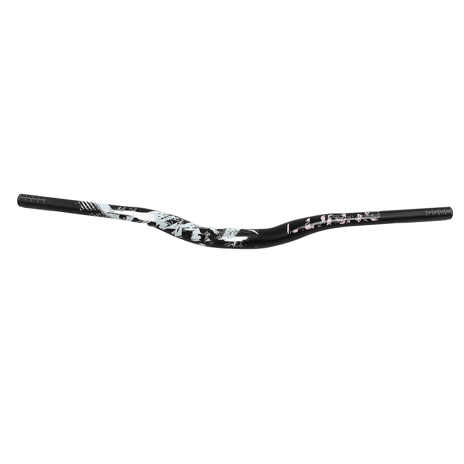 Extra Long Aluminum Alloy Bicycle Handlebar 31.8 x 720mm Black