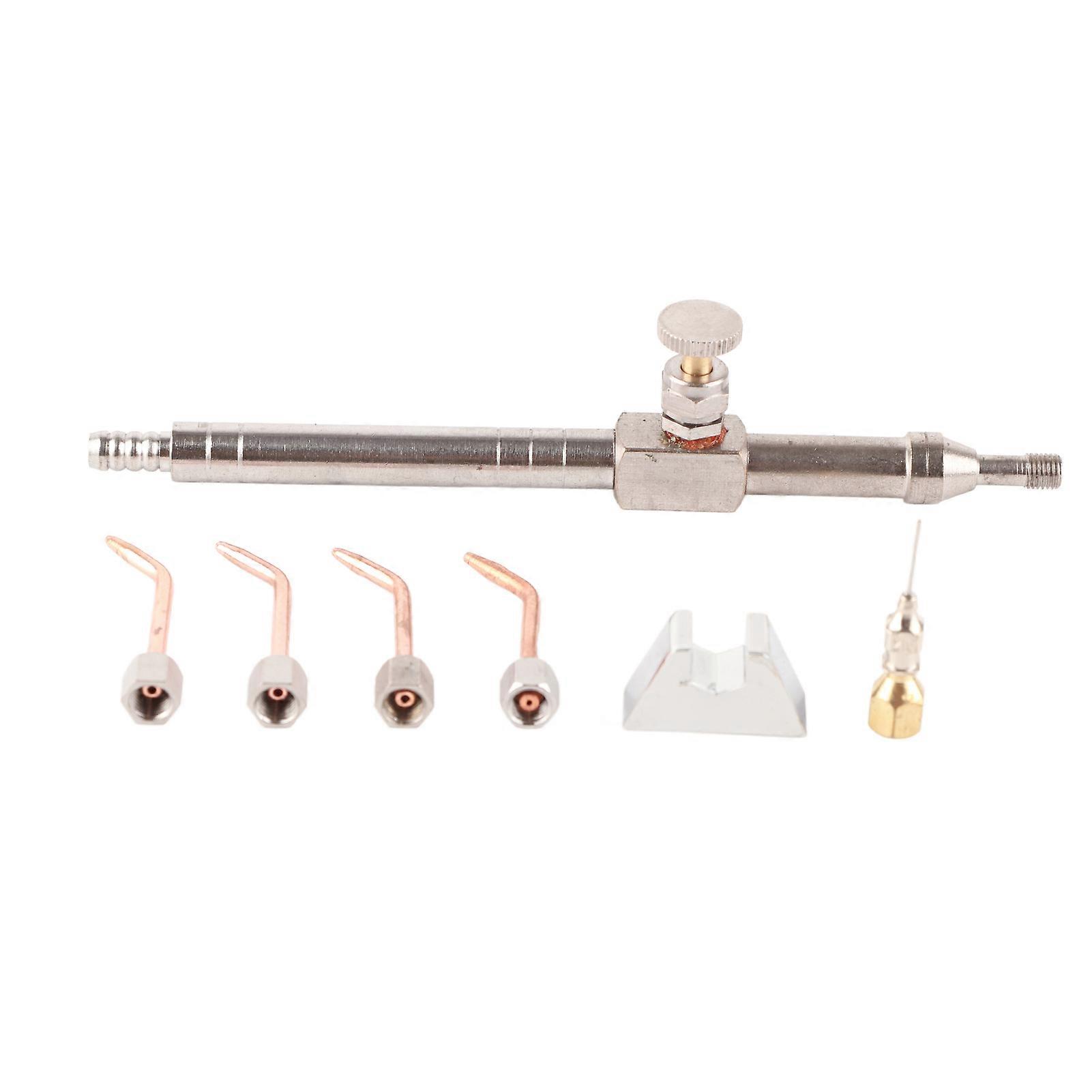 Chalumeau à souder à eau et oxygène pour bijoux avec 4 embouts pour la fabrication de bijoux