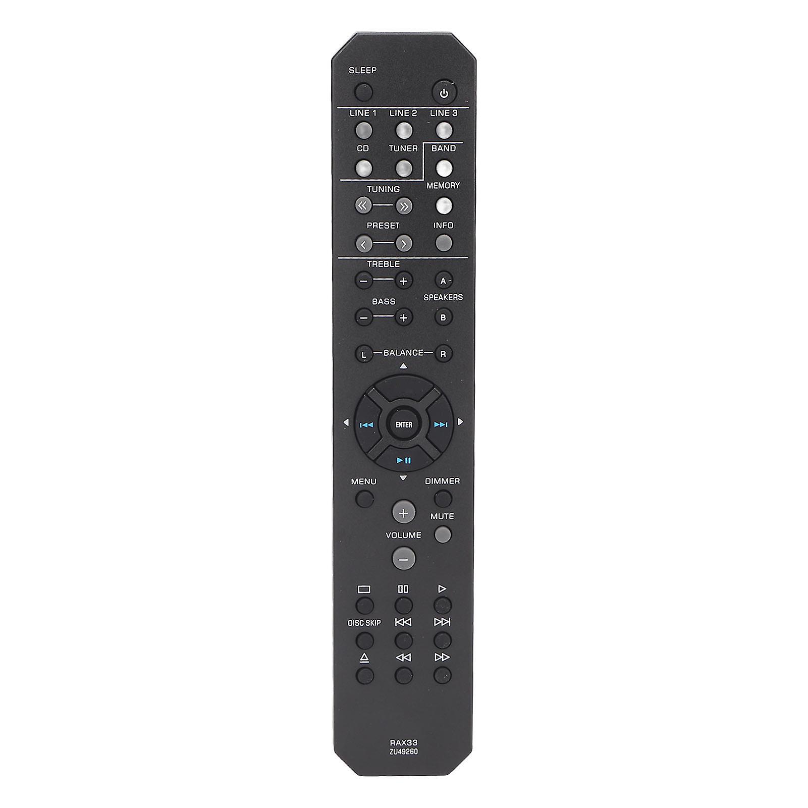 AV Receiver Remote Control for R S202, R S202BL - Easy Setup, Precise Control