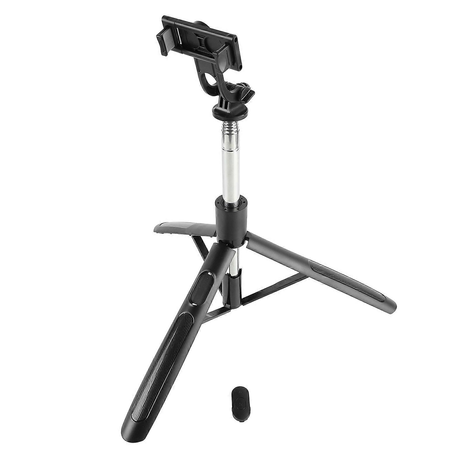 Phone Tripod Selfie Stick Portable Extendable Smartphone Tripod Stand with Bluetooth Remote Control for Travel