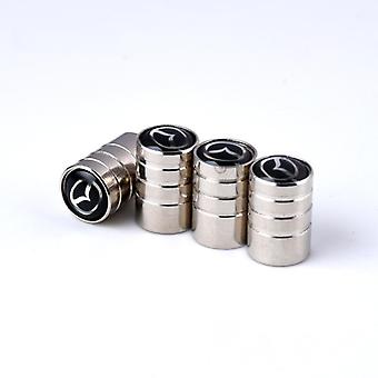 SBMLV-Car tire cap valve suitable valve cap metal tire valve cap (Mazda, 8 packs)