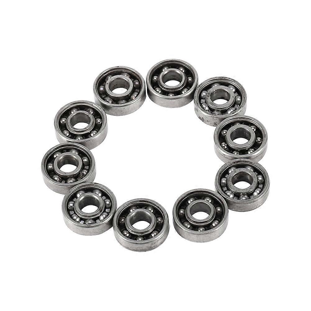 Lot de 10 roulements à billes miniatures en acier 608 pour toupie à doigt 8 x 22 x 7 mm