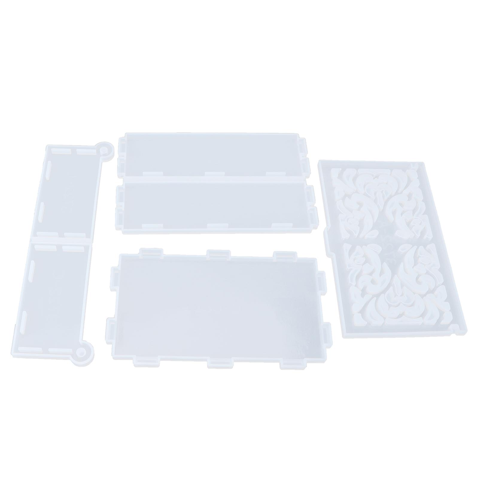 Lightweight Resin Molds - Reusable Silicone for High Transparency DIY Projects