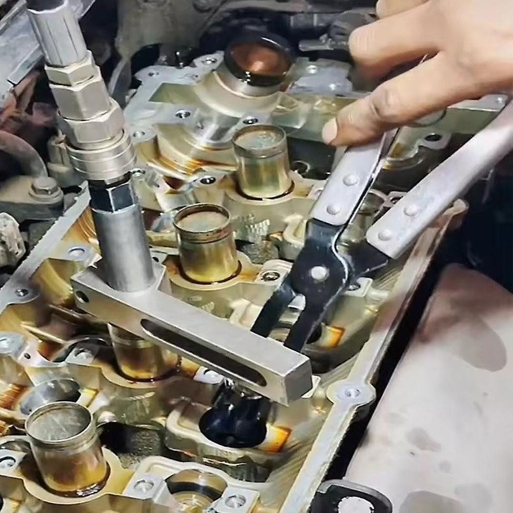 Valve Spring Pliers Removal Tool Spring Clamp Disassembly Plier