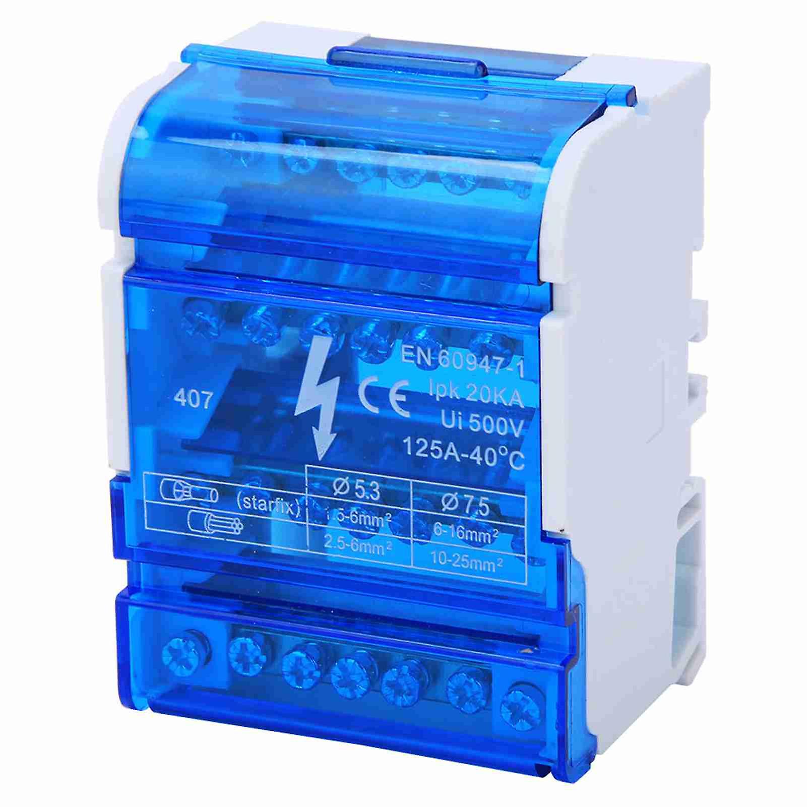 407 Terminal Distribution Box

Din Rail 4-Level Single Phase Junction Case with Transparent Cover