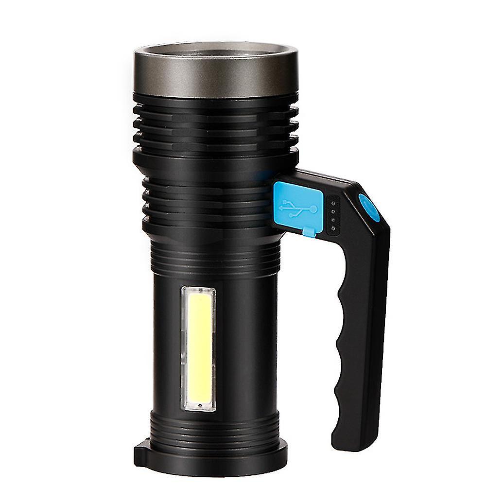 1 Set Durable Practical Portable Creative Emergency Flashlight Charging Flashlight Usb Flashlight Fo