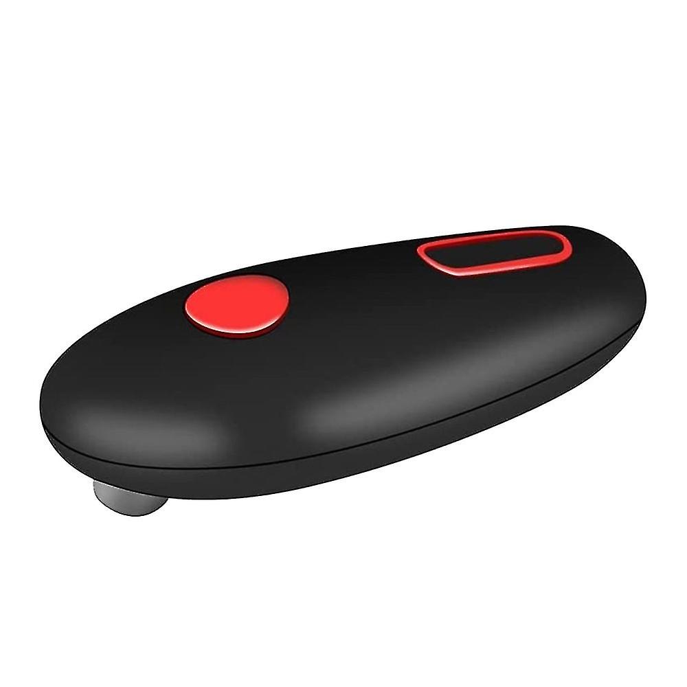 Electric Can Opener, No Sharp Edge Safety Can Opener, One Touch Electric Can Opener with Auto Shut O