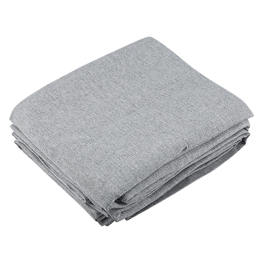2pcs\/ Set Durable Thicken Mildew-proof Lightproof Curtain Bedroom Living Room Dark Gray (5#)