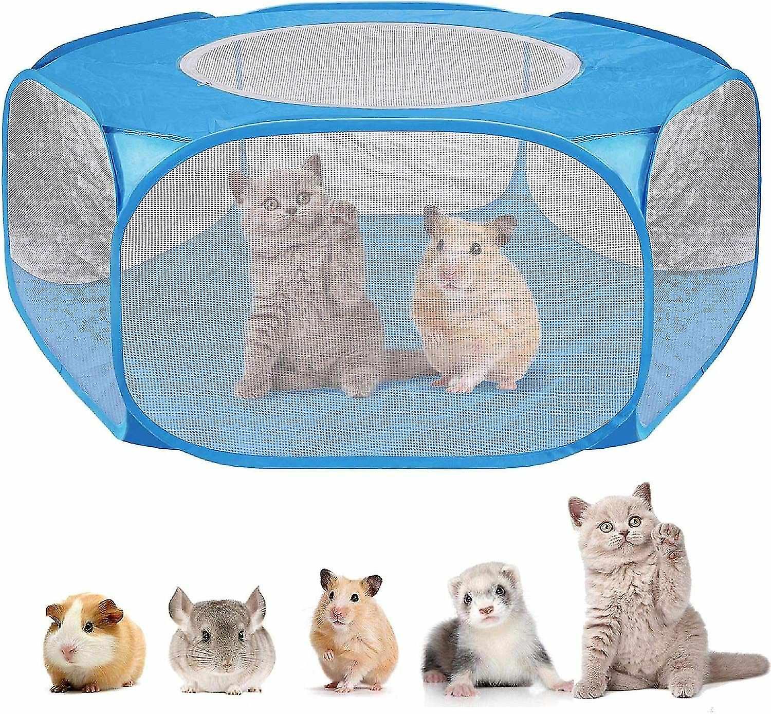 Foldable Pet Playpen Puppy Playpen, Indoor Outdoor Dog Playpen Pet Tent, Waterproof and Breathable,