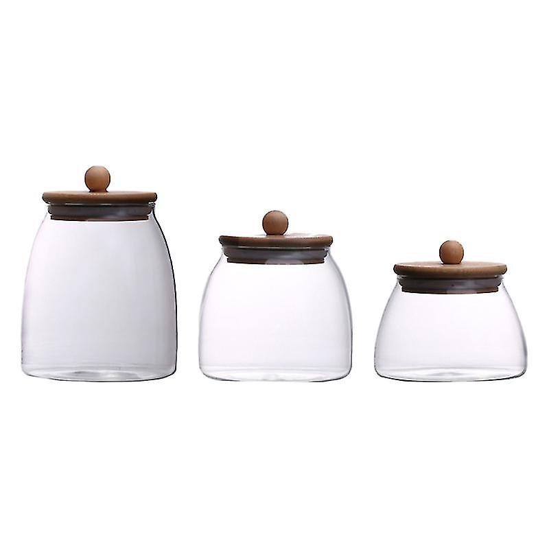 3pcs Moisture-proof Storage Jars