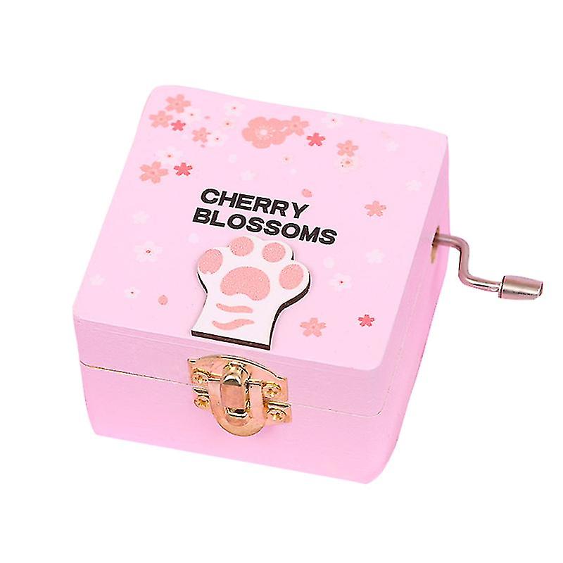 1pcs Hand Crank Miniature Music Box