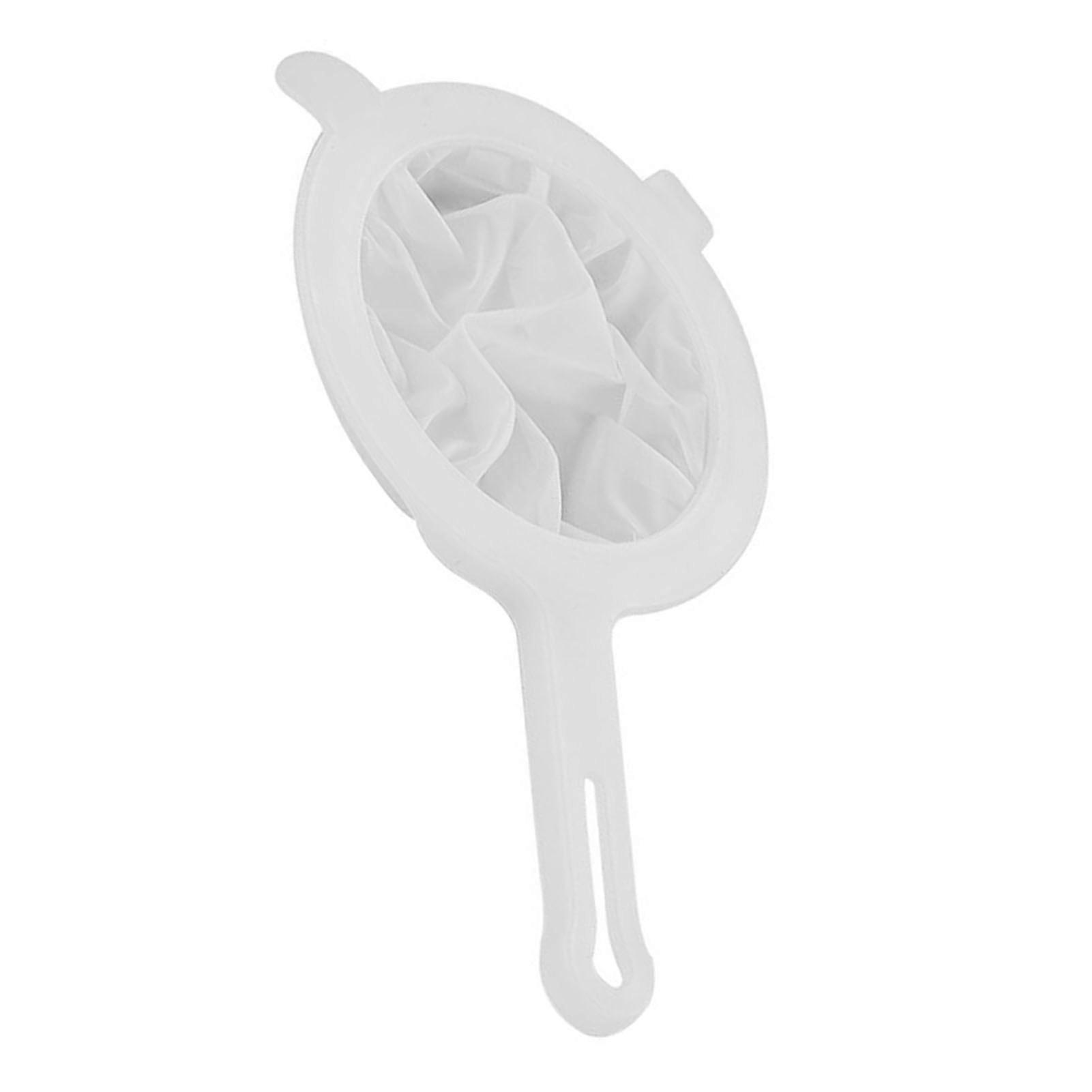 Soy Milk Sieve Filter Spoon 23cm PP Polyester 200 Mesh Fine Mesh