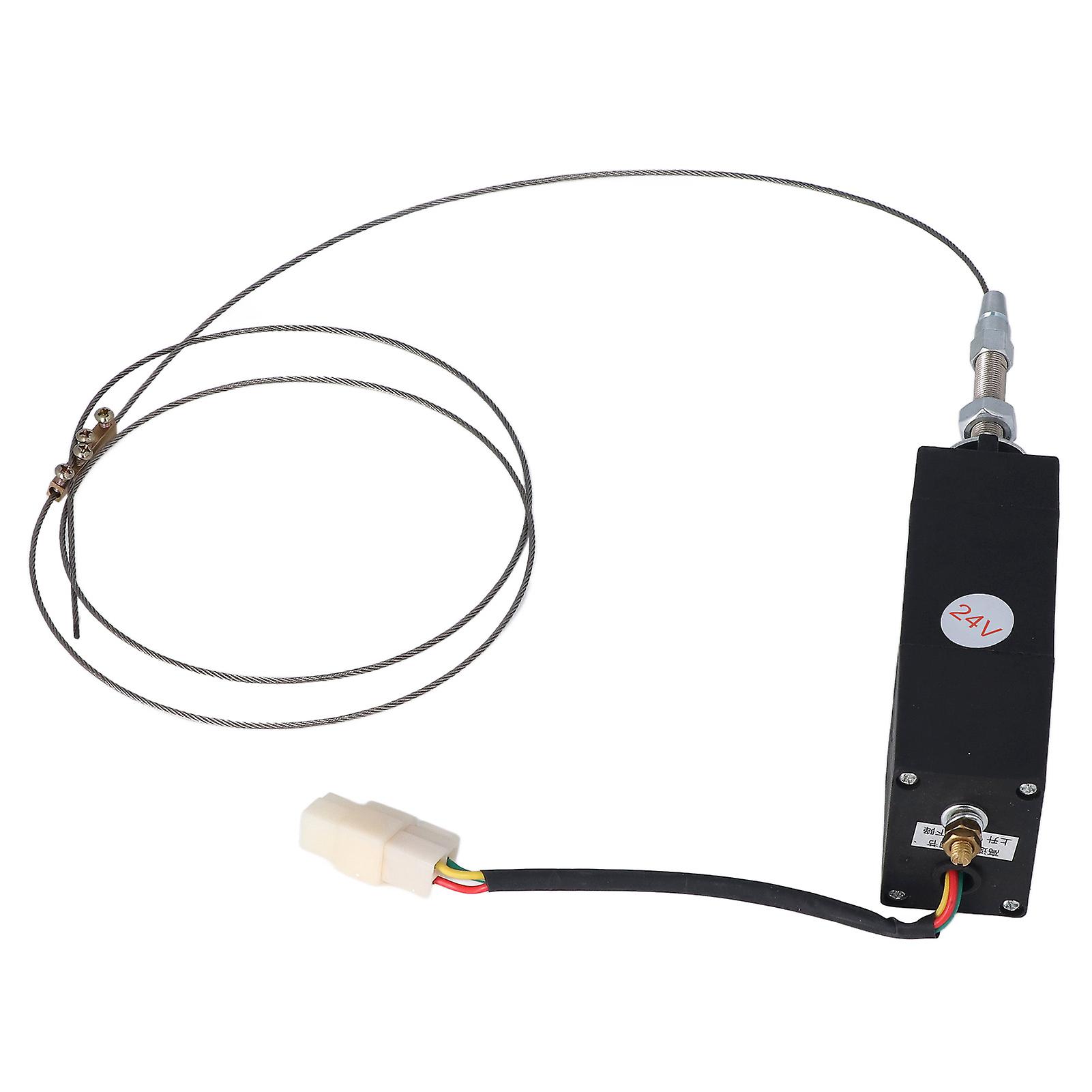 Diesel Engine Shutdown Solenoid Valve Generator Set Electric Throttle Switch Speed Controller DC24V 