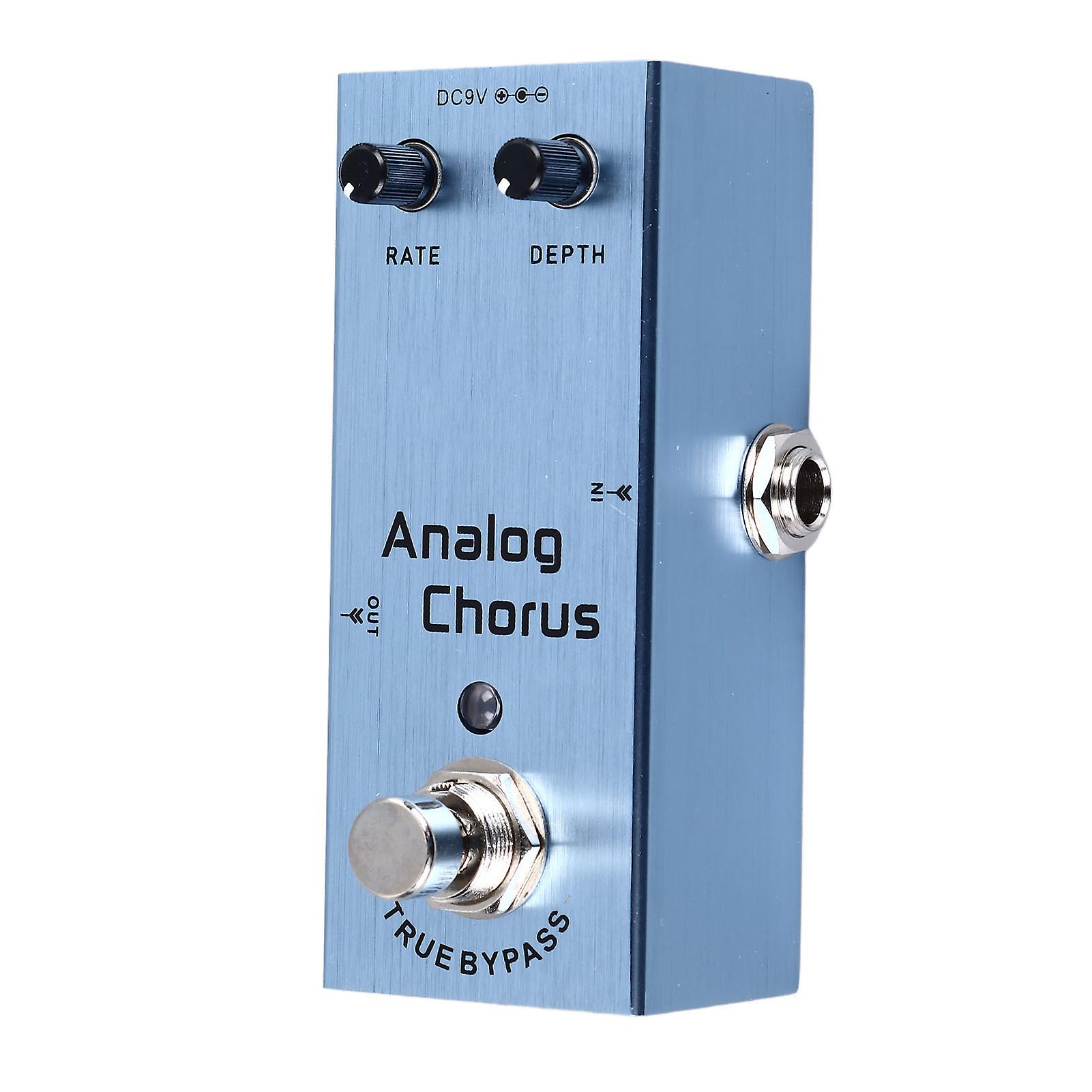 Electric Guitar Effects Pedal Sound Beautify Mini Portable Single Type Performance Accessories AN‑08 Blue
