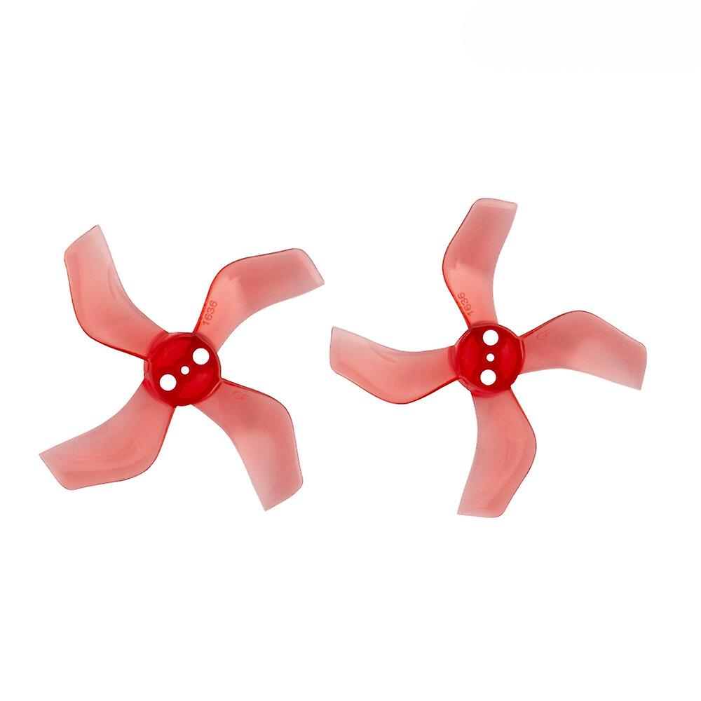 4 Pairs Gemfan 1636 1.6x3.6x4 40mm 4-blade 1mm Hole Propeller for 1103 1105 RC Drone FPV Racing Brus