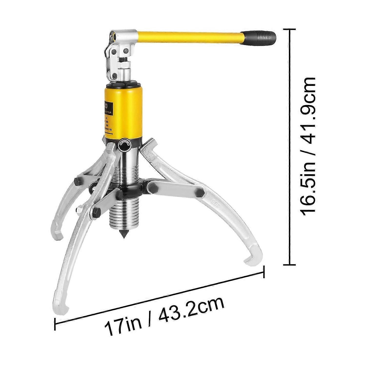 5/10/15 Ton hydraulic gear puller wheel bearing puller separator tools adjustable two three jaws for