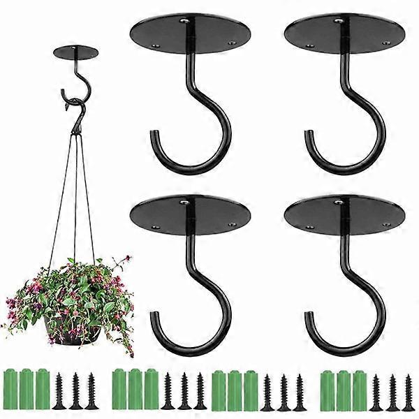 Strong wall mounted ceiling hook, 4 part ceiling hooks