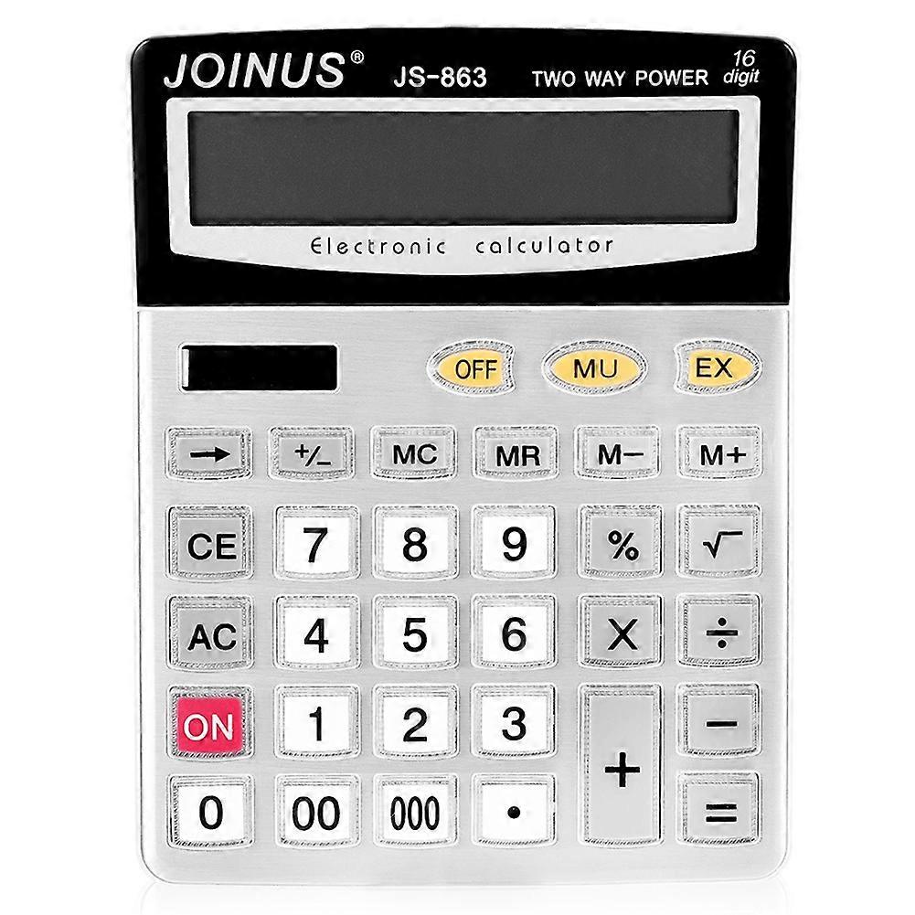 Electronic Calculator JS-863 Model Battery Power Multi-functional Big Button Calculator