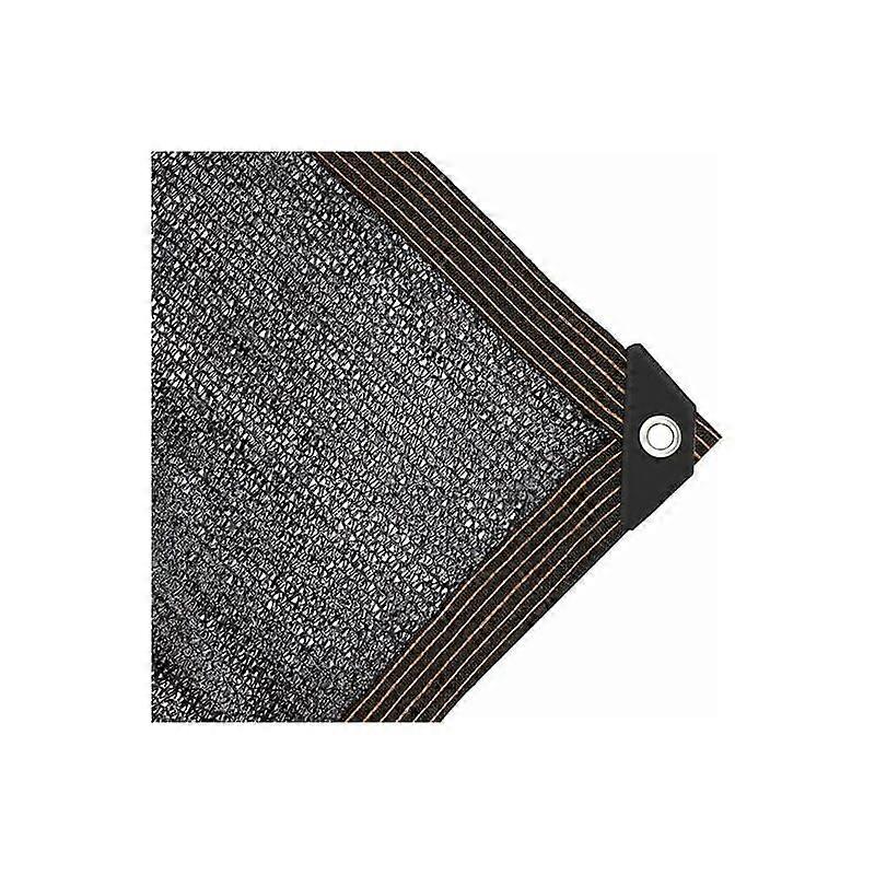 Black Shade Net, 96% Shading, with Perforated Edging, Used for Garden, Swimming Pool, Chicken Coop, Kennel, Greenhouse2m2m)