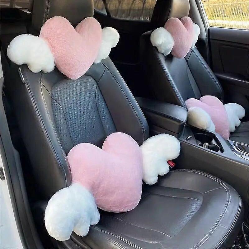 لطيف الكرتون سيارة مسند الرأس وسادة دعم الرقبة وسادة الكرتون الحب القلب الخلفي الخصر وسادة مقعد الظهر وسادة وسادة أسفل الظهر ST1M110