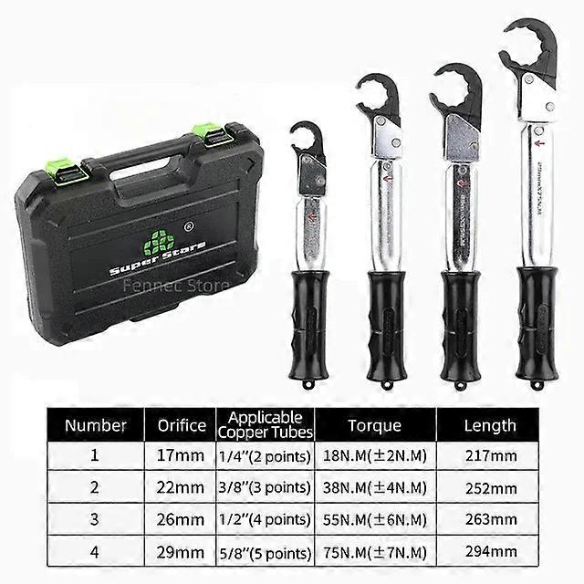 St-02l Ratchet Torque Tools Set High Precision Open End Wrench Combination Apark Plug Air Conditioning Repair Tool