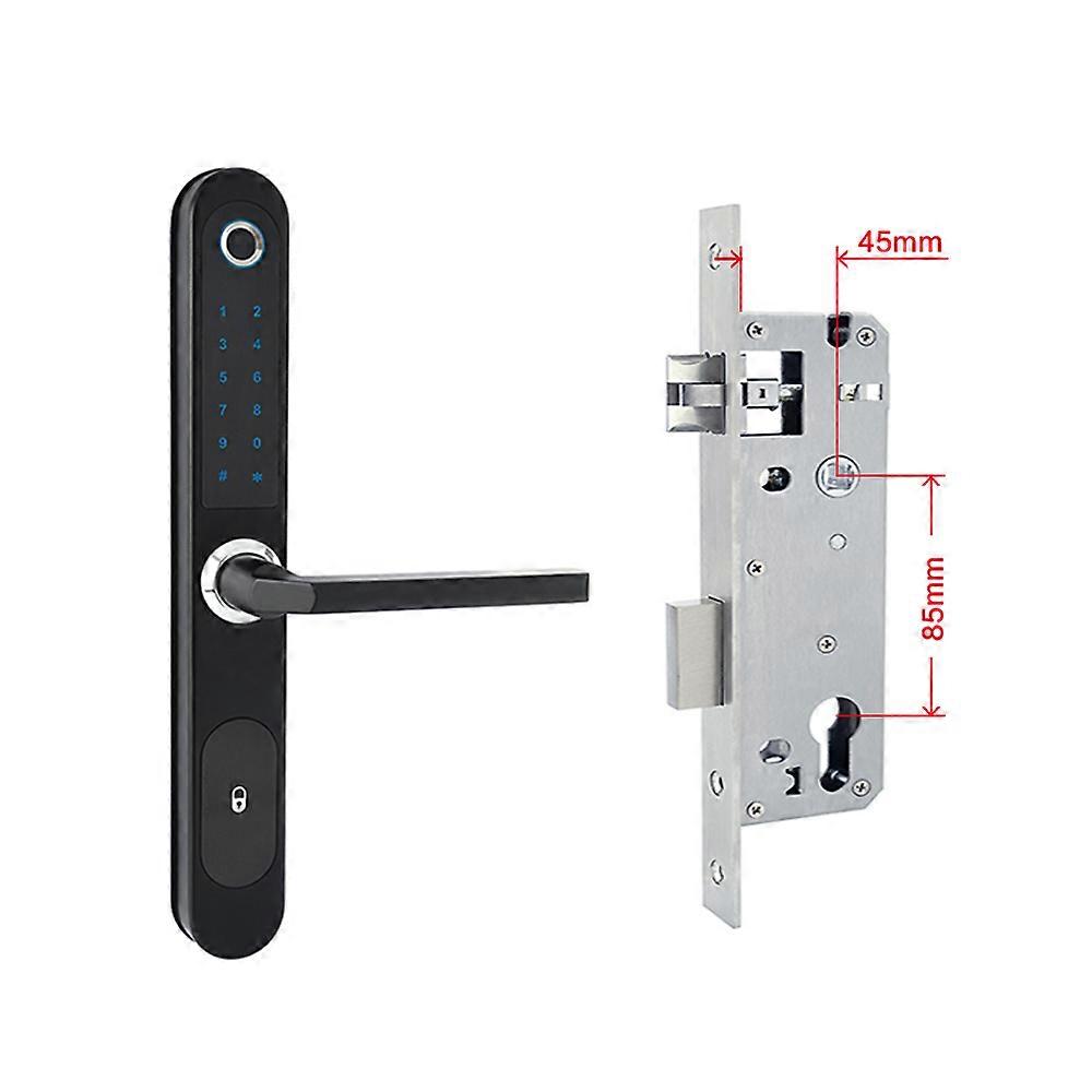 ماء بصمة قفل في الهواء الطلق بوابة قفل Rfid رمز بدون مفتاح قفل الذكية قفل الباب الإلكتروني الرقمي لباب زجاج الألومنيوم