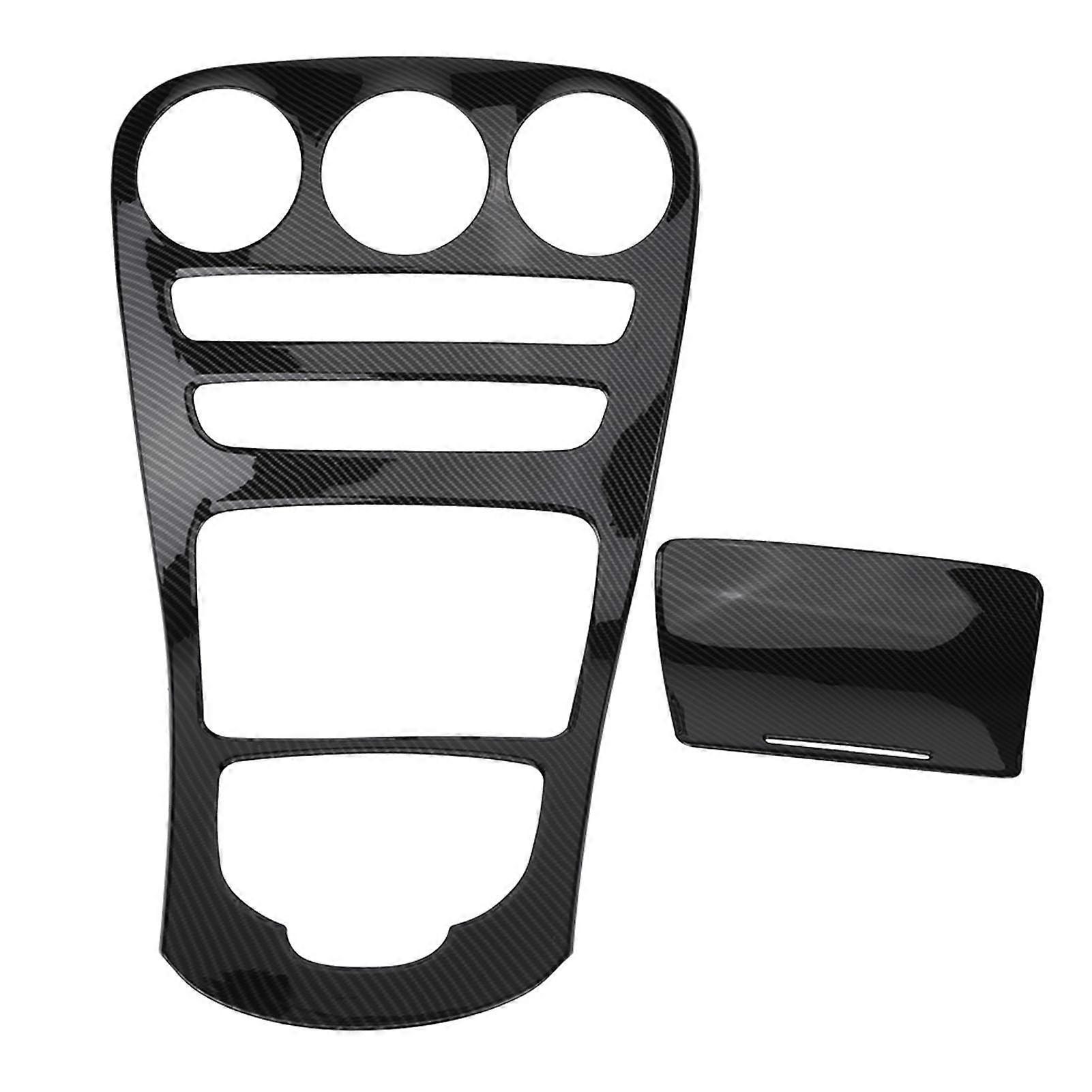 Center Console Panel Decoration Cover Trim for Benz C class W205/GLC class W253 15-18