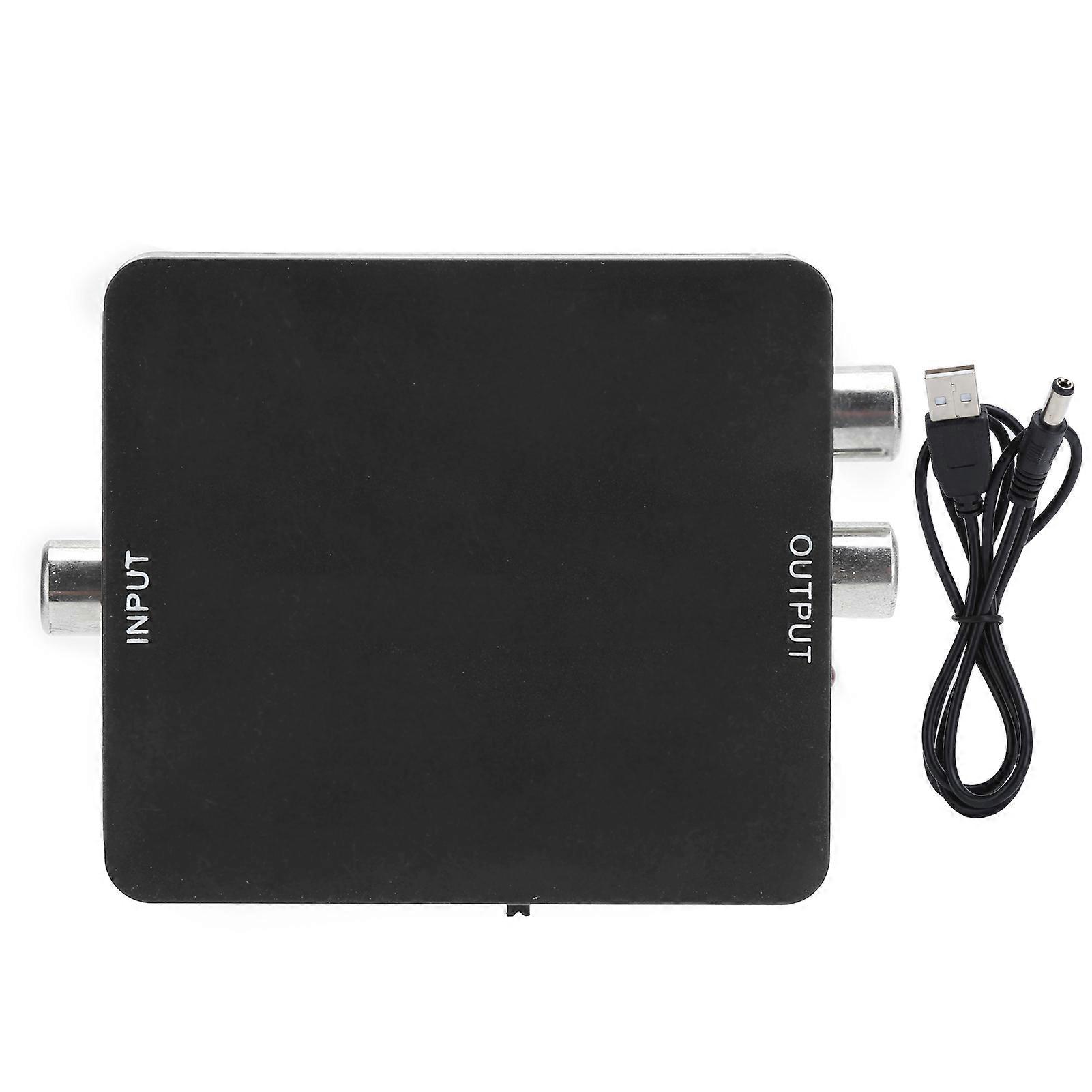 Audio Decoder Optical Coaxial For Toslink Digital To For Rca L/r Stereo Audio Adapter