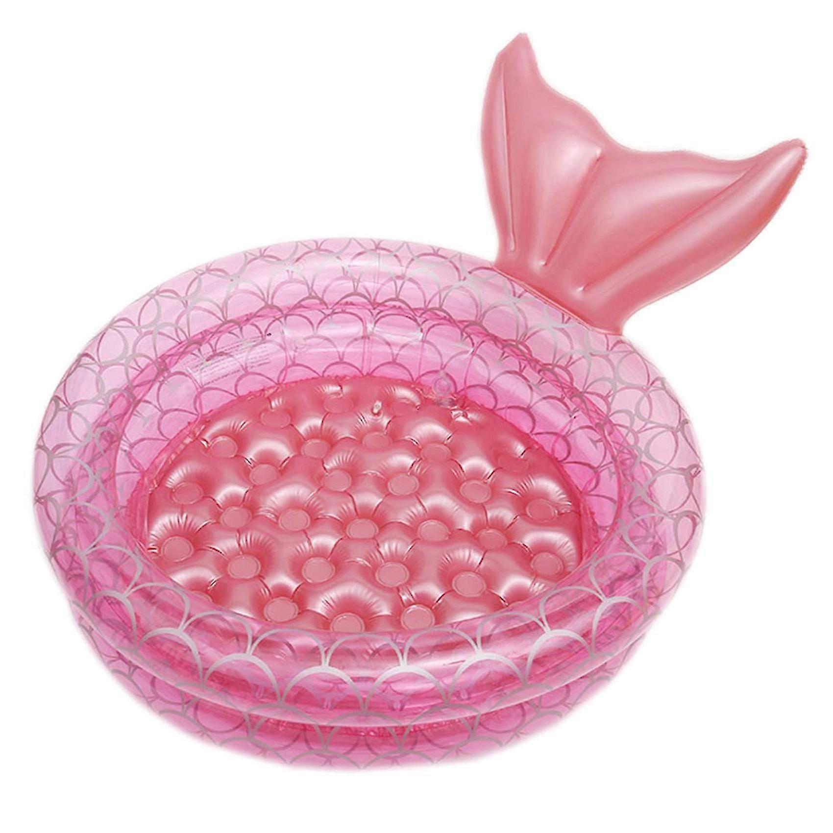 インフレータブルスイミングプールマーメイドラウンドプール子供用大人子供用