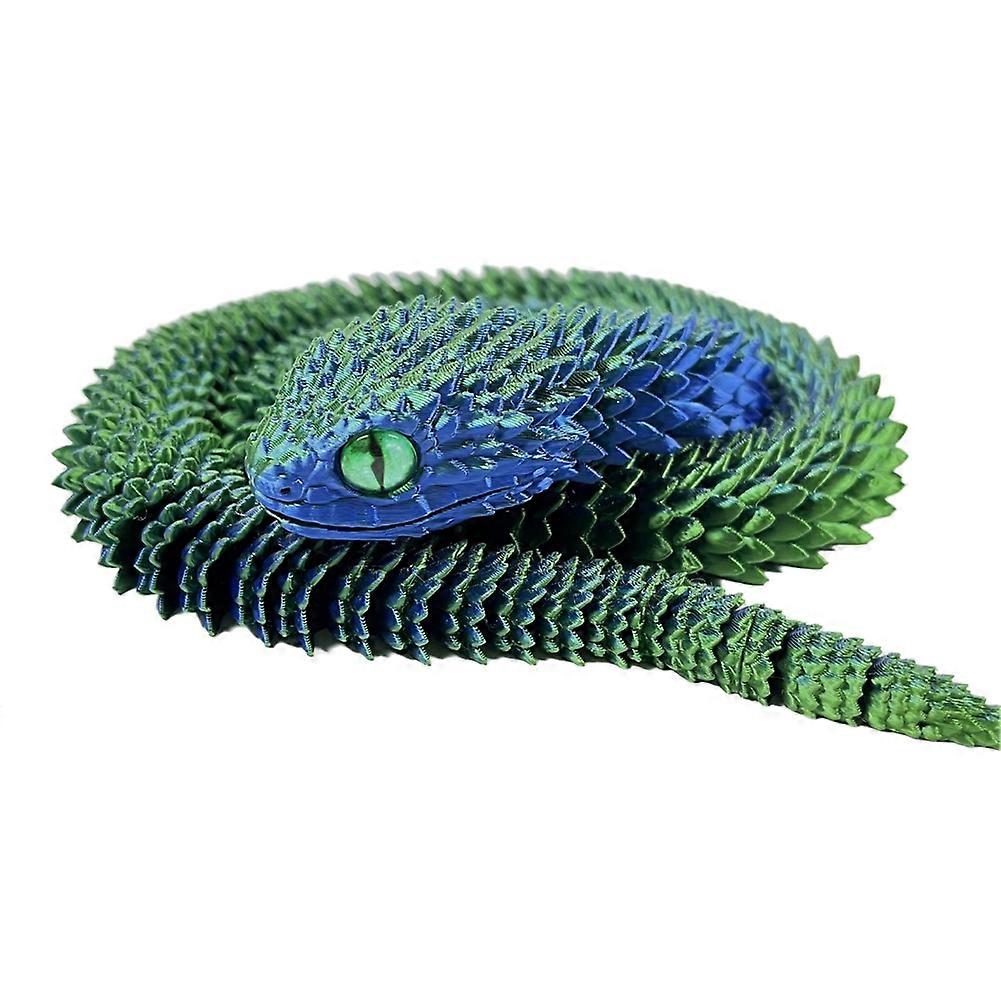 Figurine articulée flexible 3D Viper multi-articulations mobile 3D Snake, modèle cadeau 3D