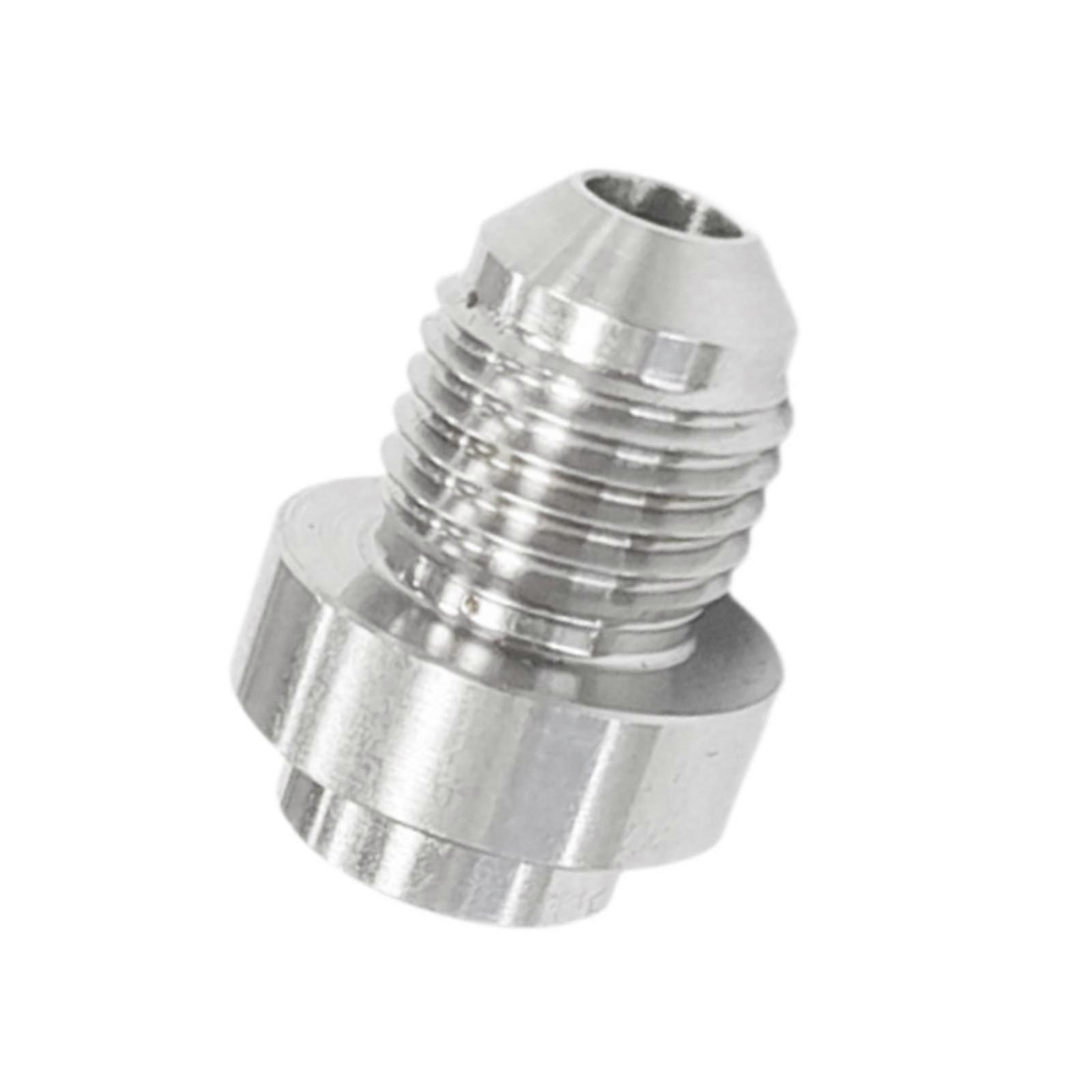 Male Weld on Bung Fitting Easy Installation Sturdy Assembly Weldable Fitting AN3