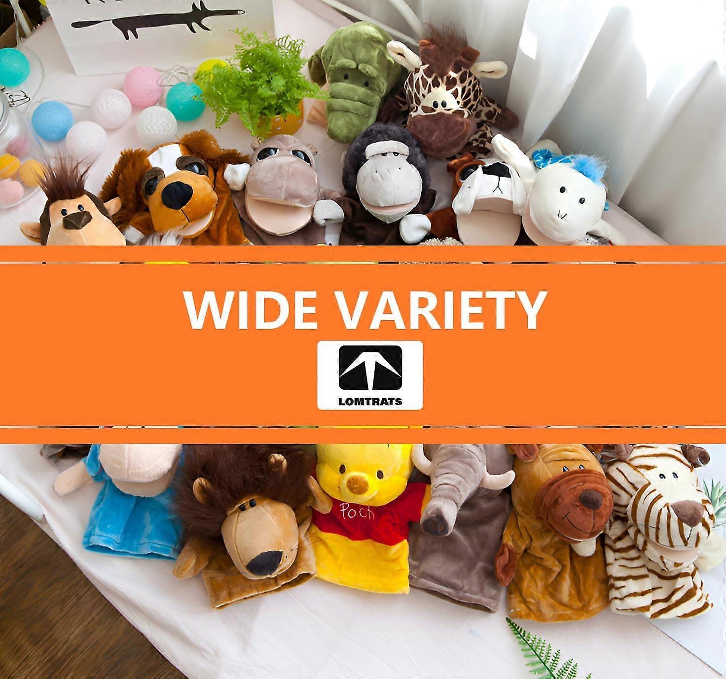 Movable Open Mouth Hand Puppets for Children, Chimpanzees