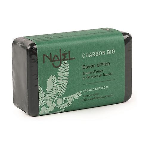 Aleppo soap with organic vegetable charcoal 100 g