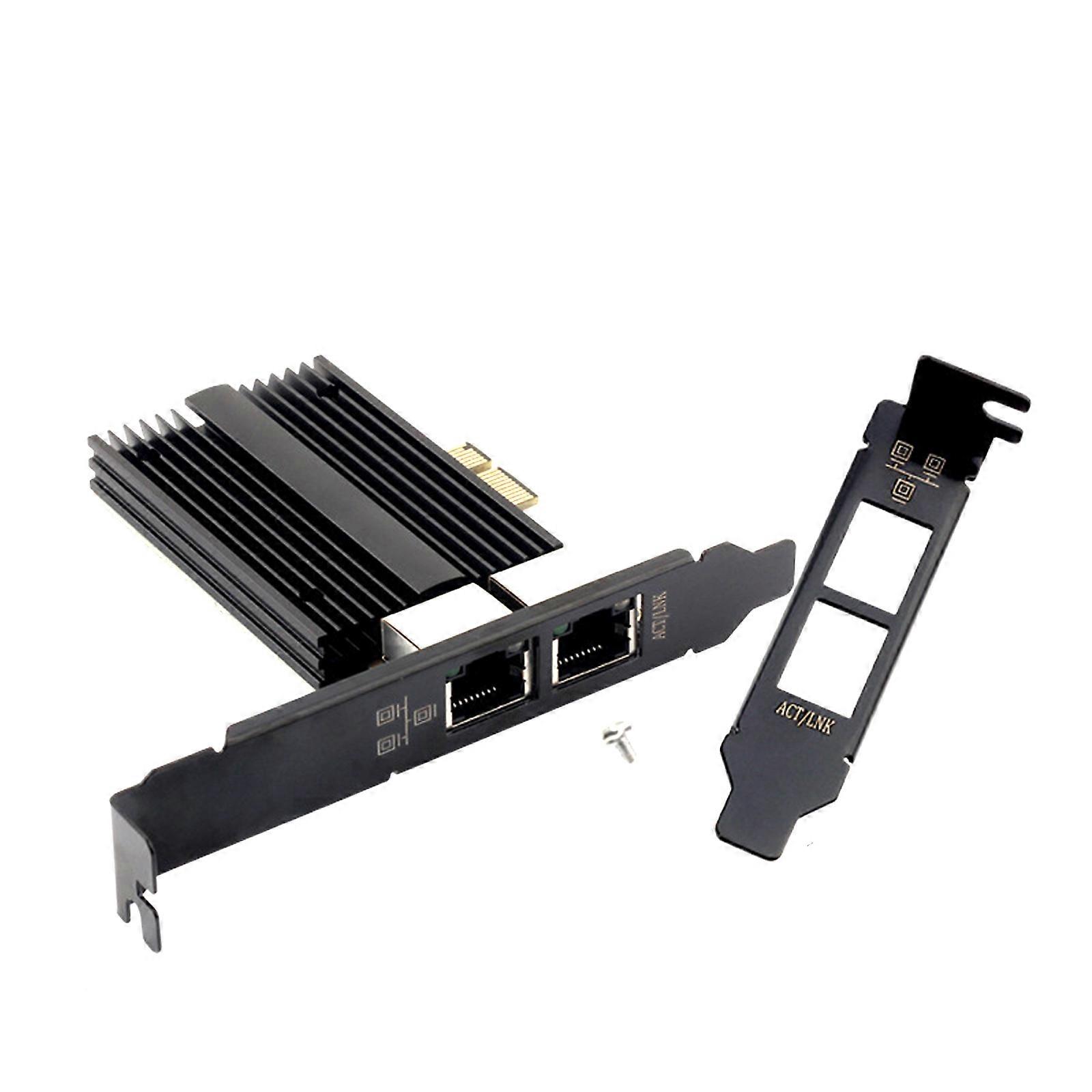 2.5Gbps Dual RJ45 Port with Intel I226 NIC for Gaming Ethernet Network Adapter