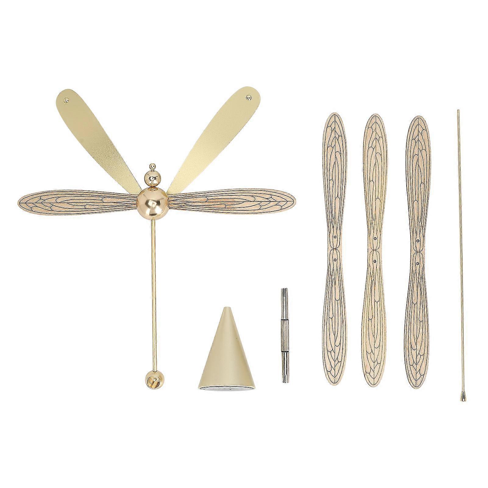 Essential Oil Diffuser Dragonfly Shape 360 Degree Rotating Aromatherapy Diffuser Relaxation Toy for Bedroom Office