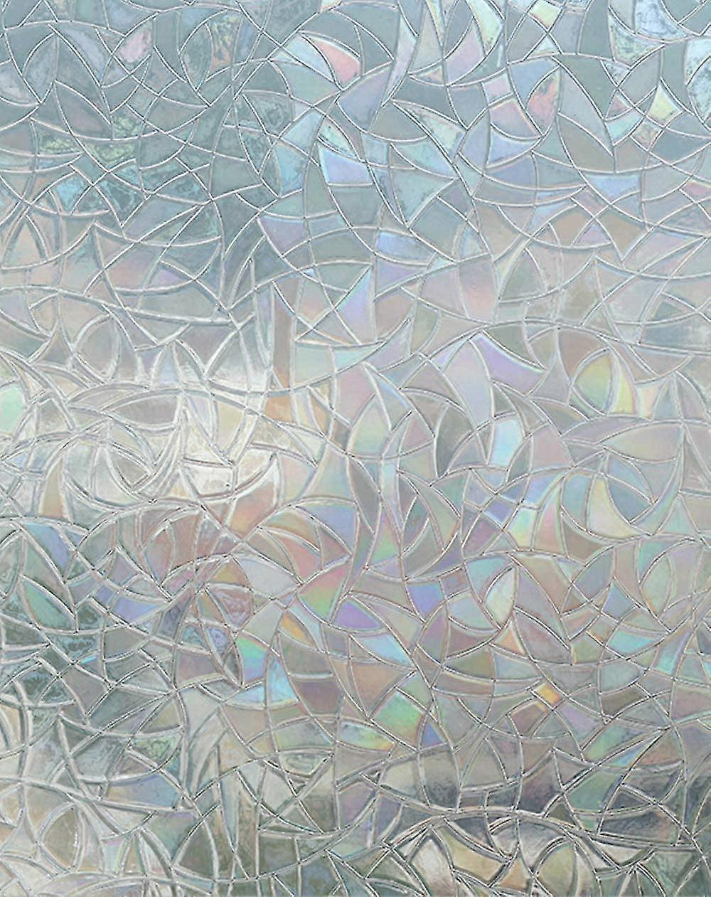 Decorative Privacy Window Films Without Adhesive Non-adhesive Self Static Adhere Anti Uv Removable