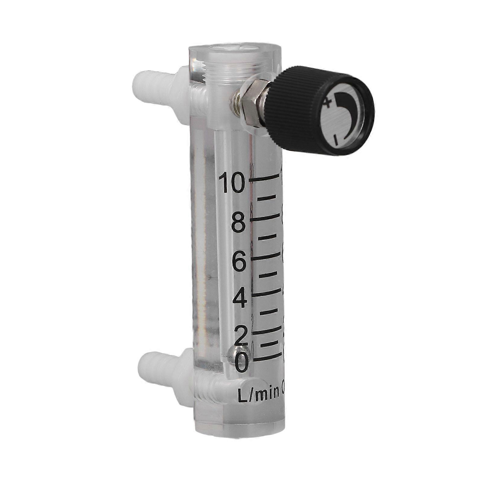 Panel Type Flow Meter 0?10LPM Acrylic Gas Flowmeter Tester for Measuring Control