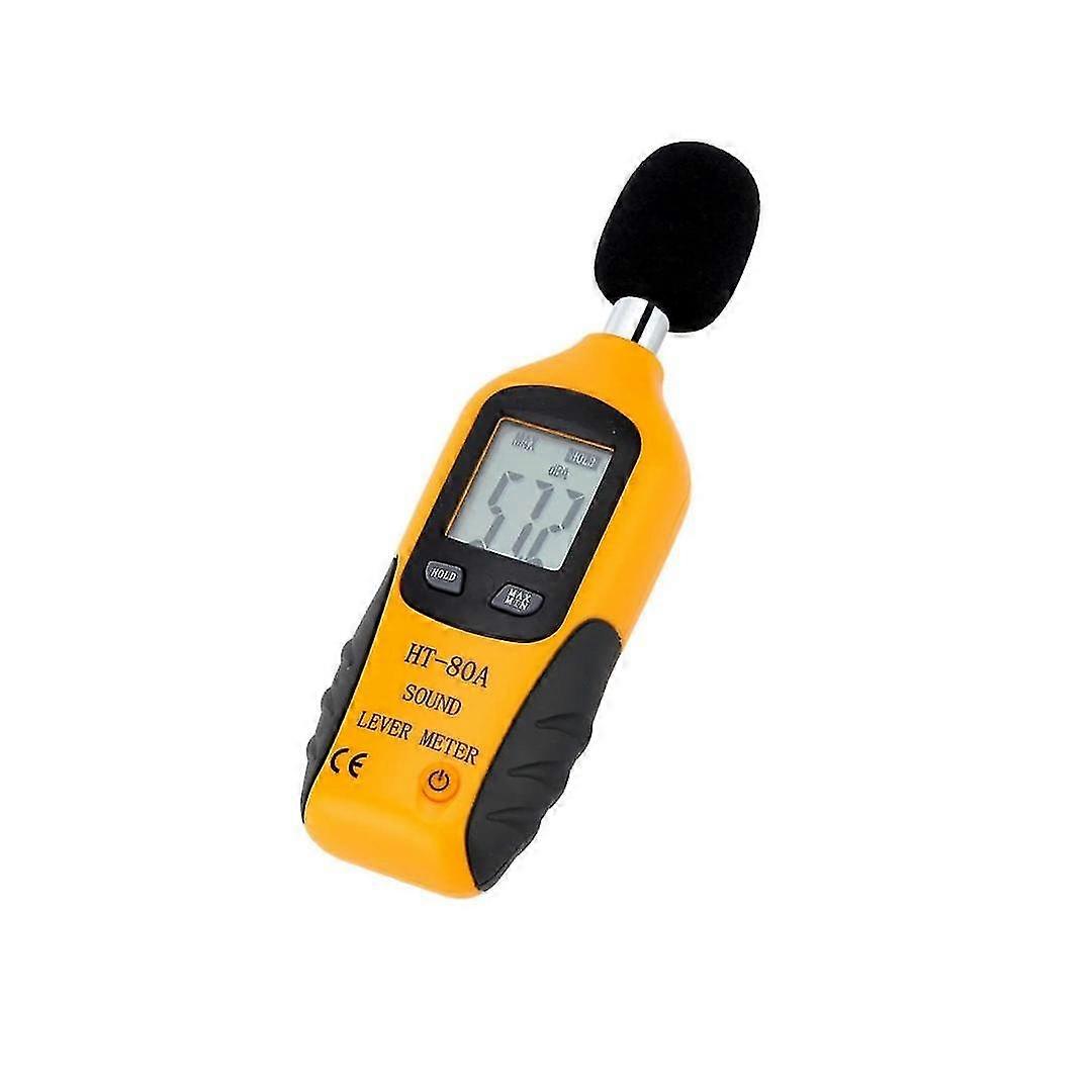 Mengshen Sound Level Meter 40-130dba, Professional Decibel Meter With Backlit Display (9v Battery Included),versailles