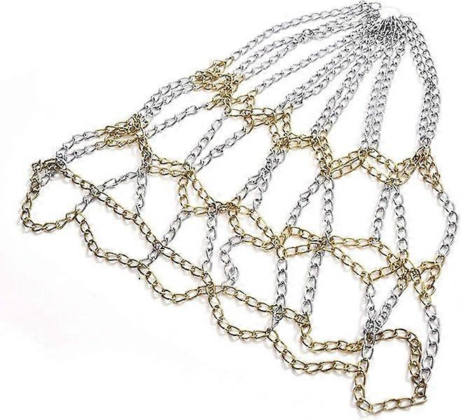 Galvanized Steel Chain Basketball Net, Heavy Duty Chain Replacement,standard Tra