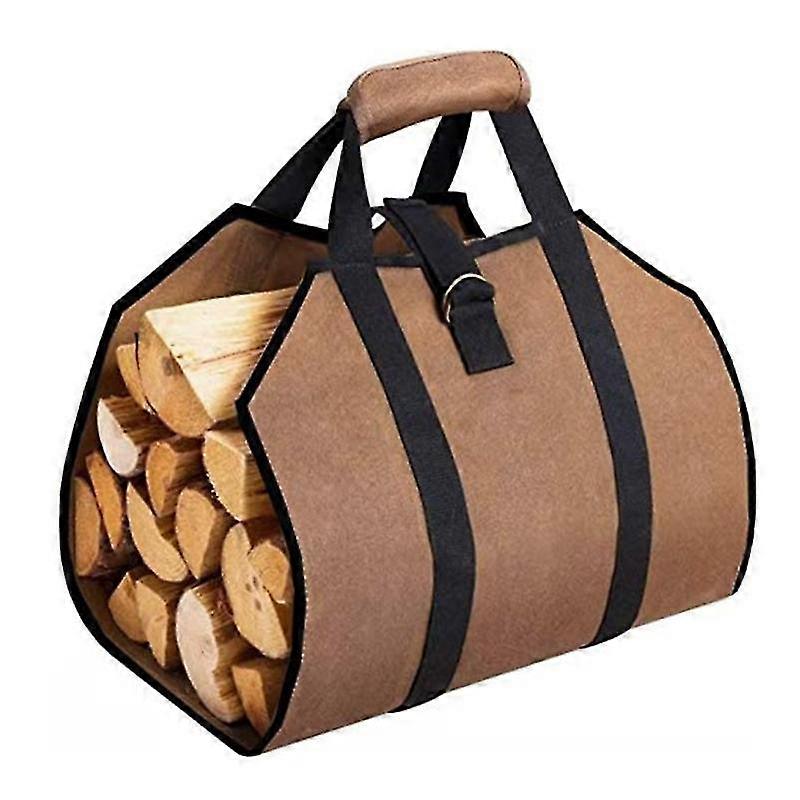 ログバッグ薪収納バッグ屋外木材収納バッグ折りたたみ式木材収納バッグ