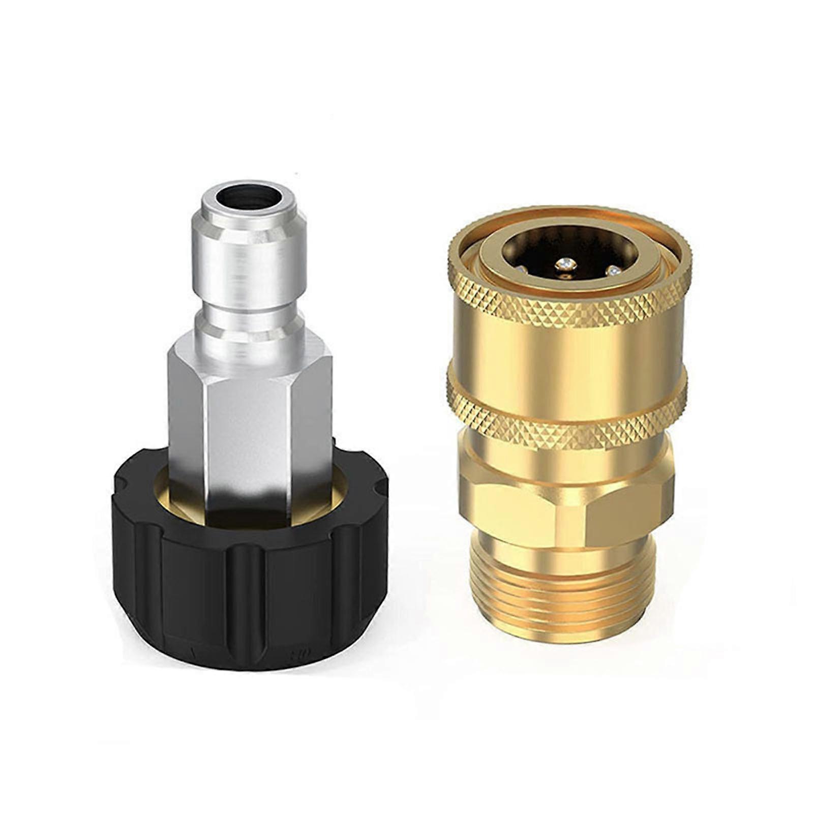 1/4"Pressure Washer Connector Quick Release Pressure Washer Hose Connector Kit