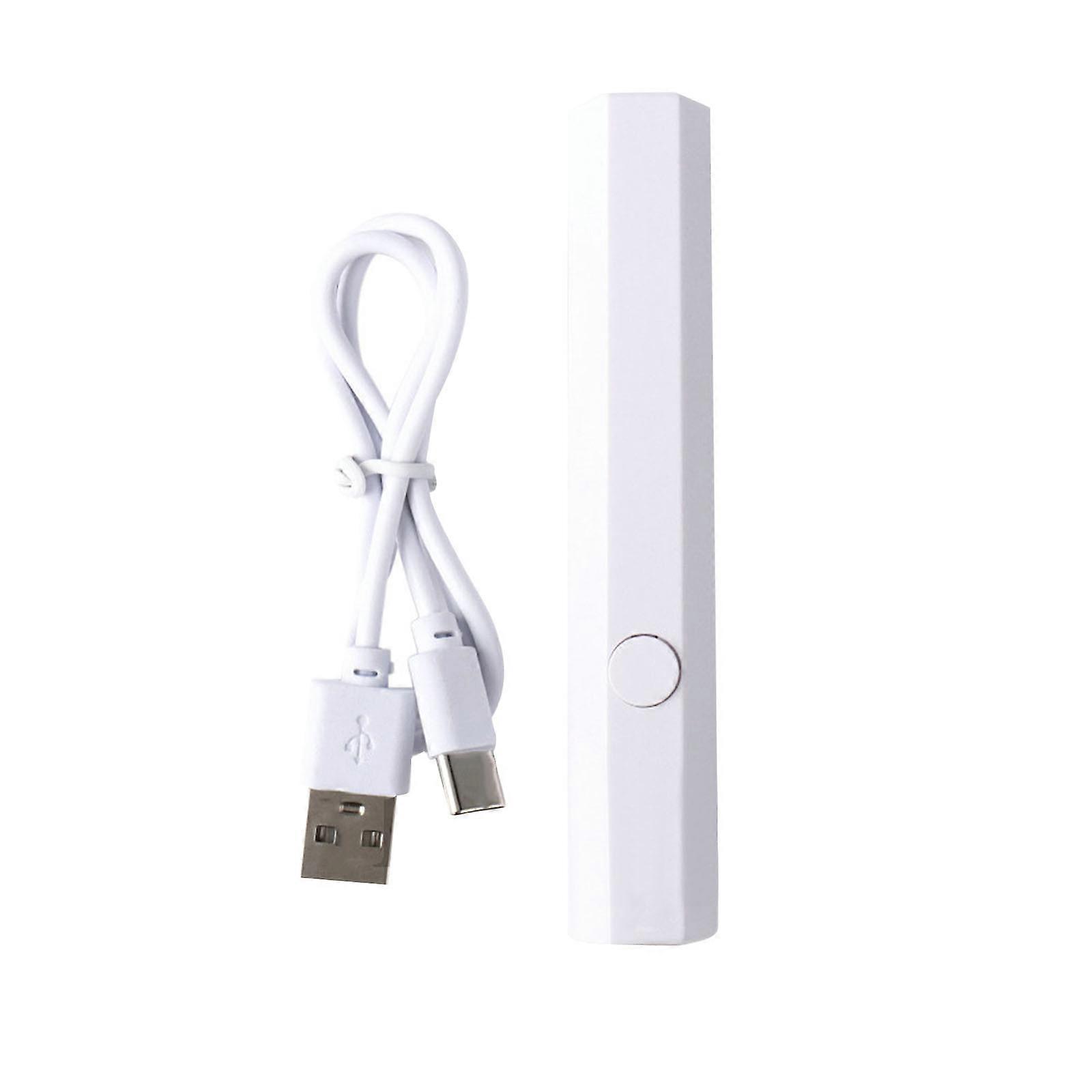 Handheld Nail Enhancement, Hexagonal Shaped Light, Small Portable Battery Storage Model, Mini Nail Baking Lamp, Handheld Phototherapy Lamp