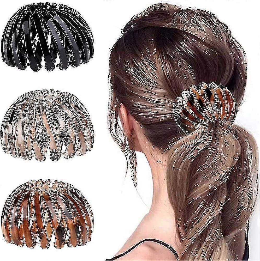 3 Pack Dames Haar Clips, Barrette Grote Barrette Haar